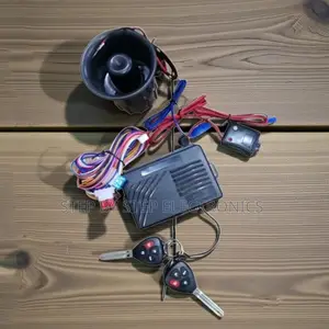 Advanced Newest Car Alarm System With Loud Siren and Flip Key Remotes