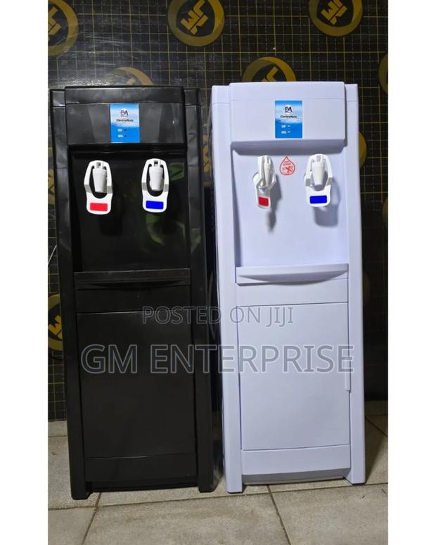 White and Black Electromate Water Dispenser