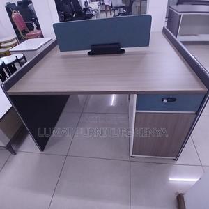 Two-Seater Cubicle Desk - main view
