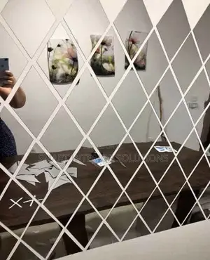 Diamond Acrylic Wall Mirror