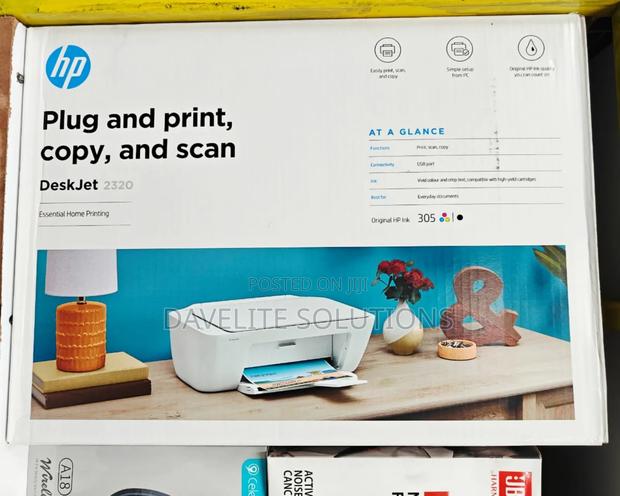Hp Deskjet 2320 Printer, Print, Scan, Copy - thumbnail 3