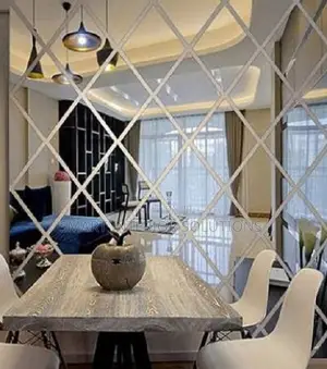 Acrylic Diamond Mirror Decor