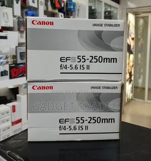 Canon Ef-S 55-250mm F/4-5.6 Is STM Lens( Brand New)