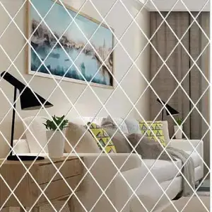 Peel Stick Diamond Mirrors