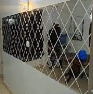 Acrylic Diamond Mirror Decor