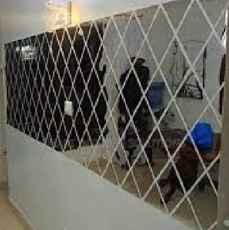 Acrylic Diamond Mirror Decor