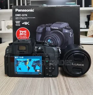 Panasonic Lumix G7 Mirrorless Camera With 14-42mm Lens (Black)