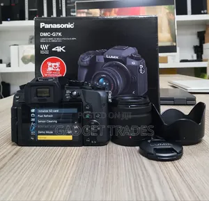 Panasonic Lumix G7 Mirrorless Camera With 14-42mm Lens (Black)