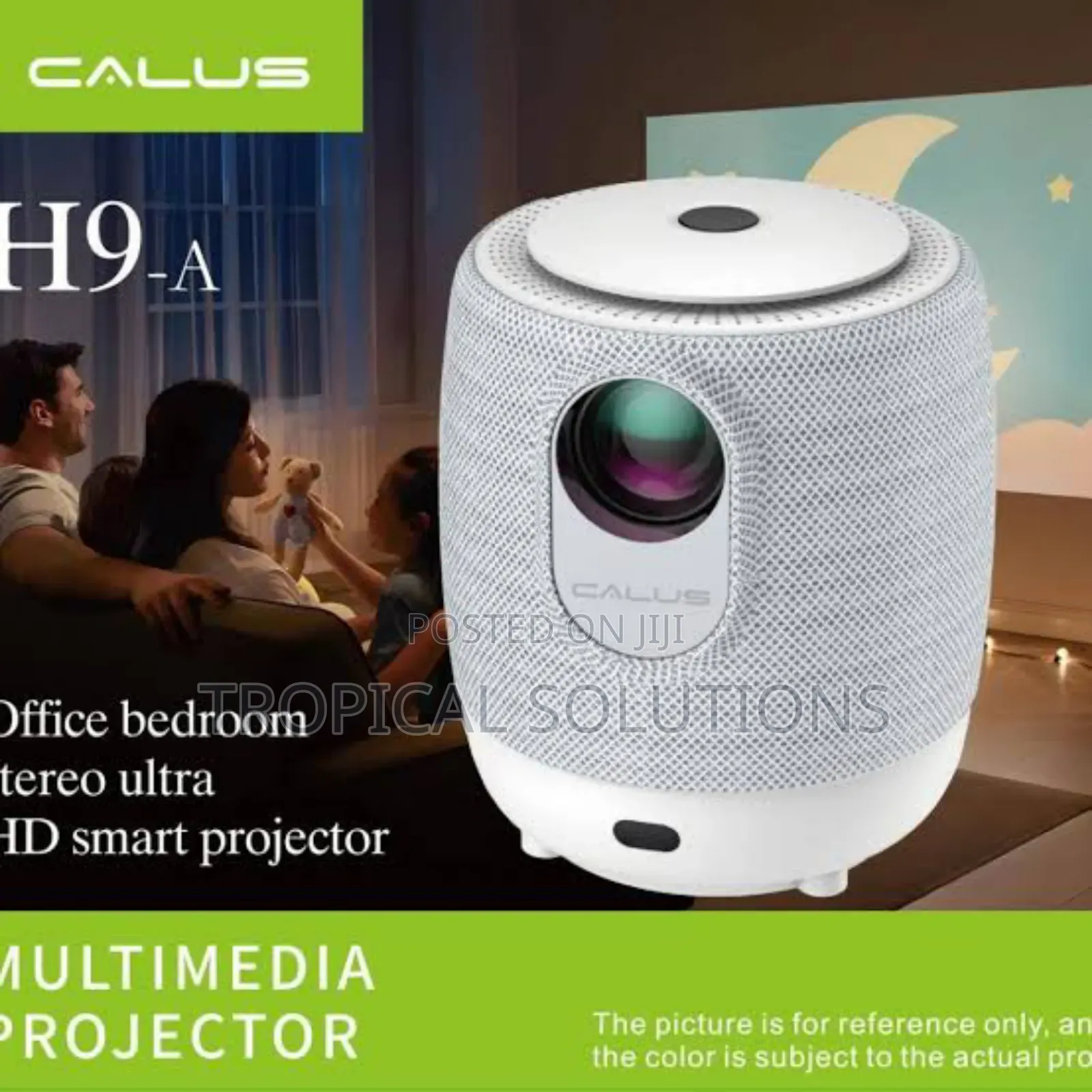 Calus H9-a Office Bedroom Stereo Ultra Hd Smart Portable Projector