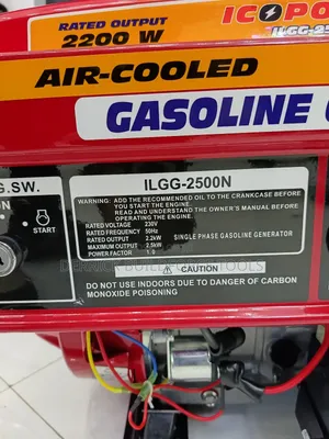 Icona England 2.5kw Keystart Gasoline Generator
