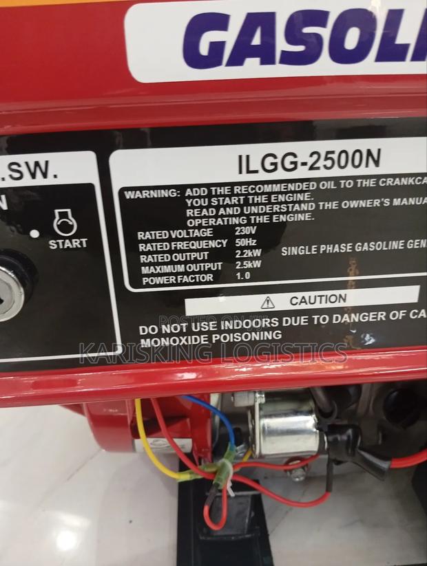 2.5kva Icona Air-Cooled Gasoline Generator With Key Start - thumbnail 2