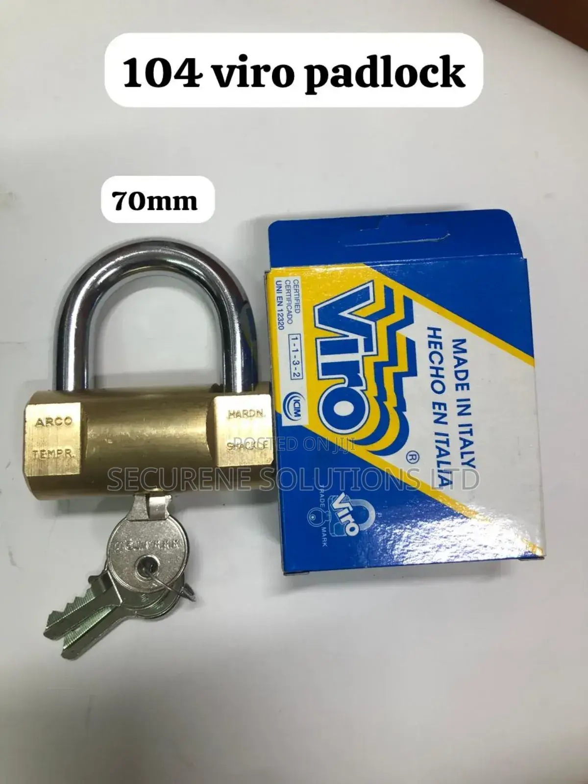 Viro 104 Cylindrical Padlock