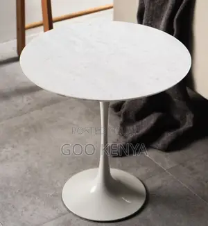 Home Table; Side Table With Marble Top for Living Room or Balcony
