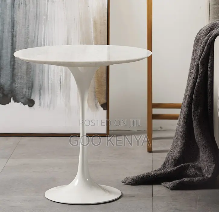 Home Table; Side Table With Marble Top for Living Room or Balcony
