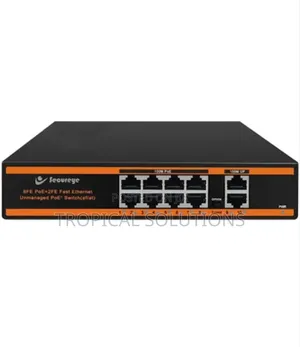 Secureye 4 Port Fast Ethernet Poe Switch+ 2fe Uplink