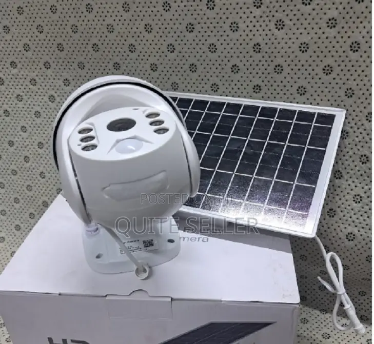 Smart Standalone 360 Ubox Single Lens 4g Solar PTZ Camera . . . .