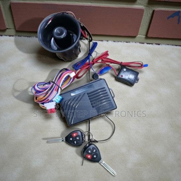 Advanced Car Alarm Security System Complete Kit With Flip Key Function - main view