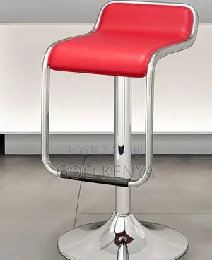 Home Stool; Adjustable Metal Counter Stool With Seat and Swivel Base