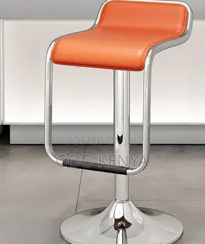 Home Stool; Adjustable Metal Counter Stool With Seat and Swivel Base