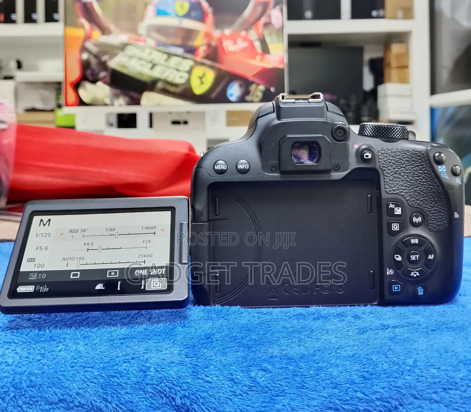 Canon Eos 800d DSLR Camera With 18-55mm Lens