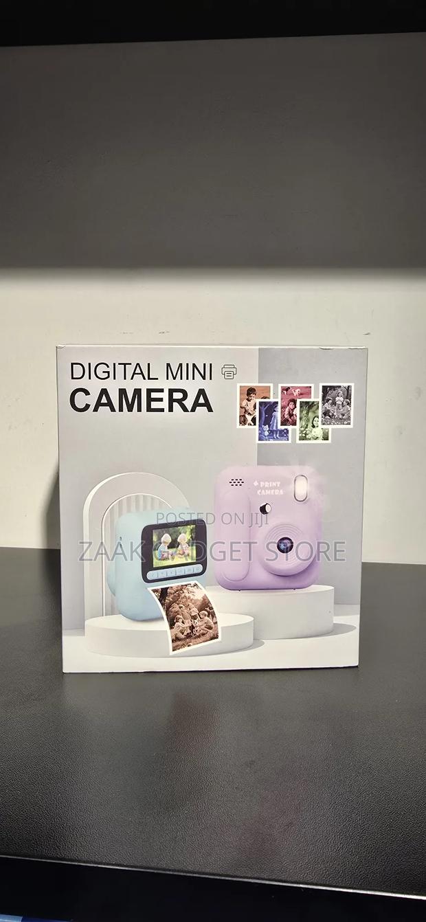 Digital Mini Print Camera for Children.