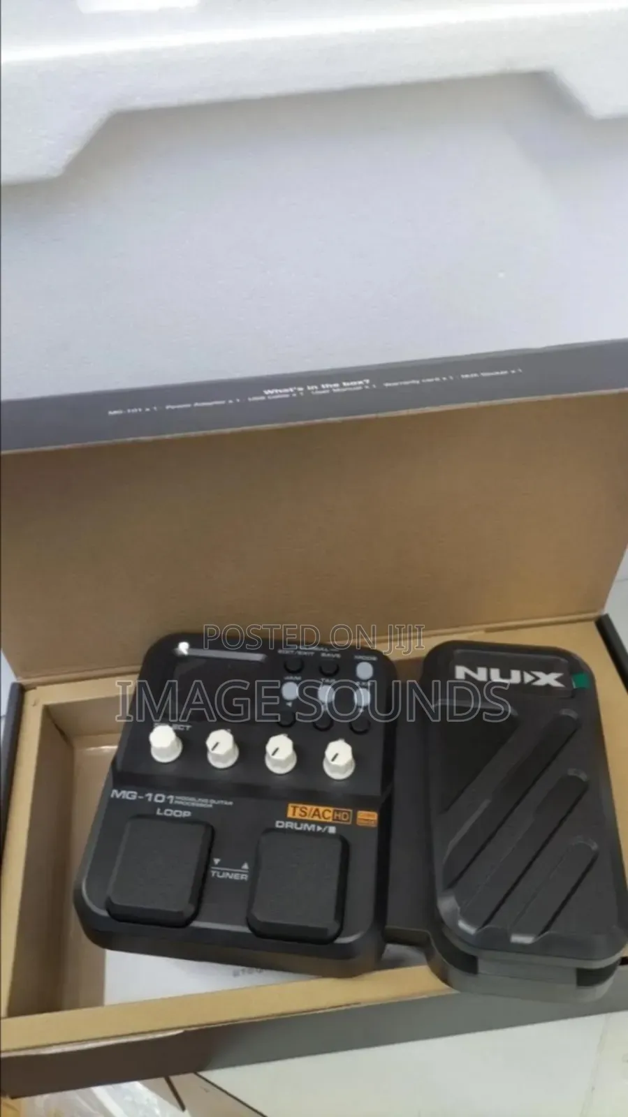 Nux Mg-101 Guitar Processor/ Guitar Effect