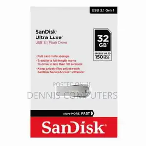 Sandisk Ultra Luxe 32gb Usb Flash Disk