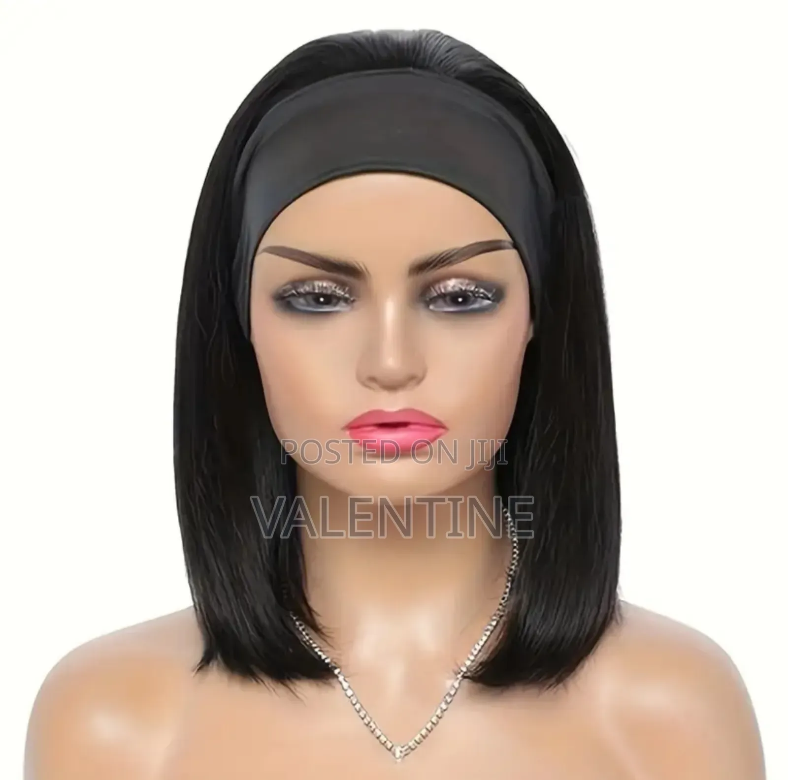 Headband Wig Short Bob Wigs