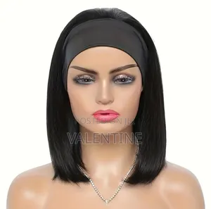 Headband Wig Short Bob Wigs