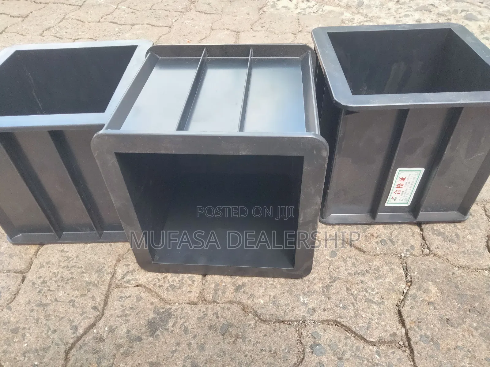 Concrete Plastic Cube Moulds