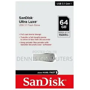 New Sandisk Ultra Luxe 64gb Usb Flash Drive