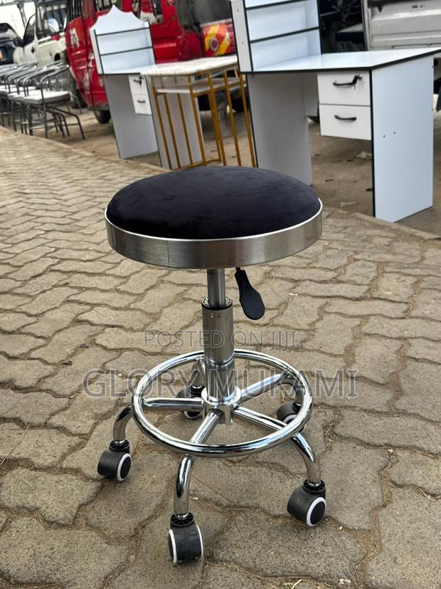 Pedicure Stool Chair - main view