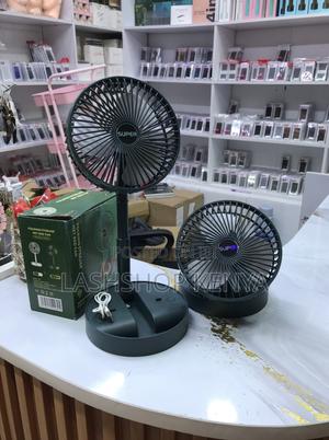 Table Mount Rechargeable Fan - Height Adjustable - main view