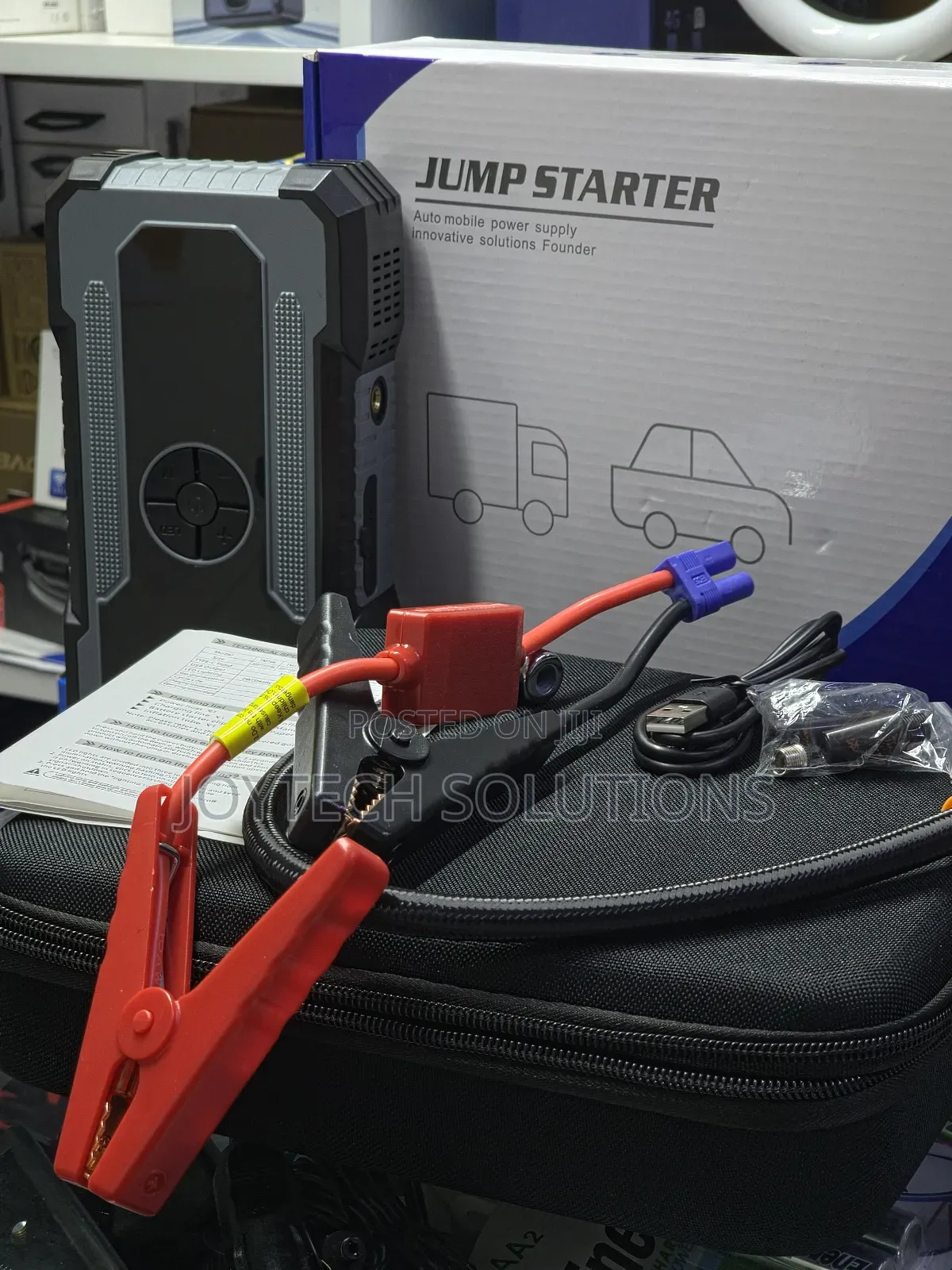 Car Jump Starter,12v 8-in-1 Jump Starter Battery Pack