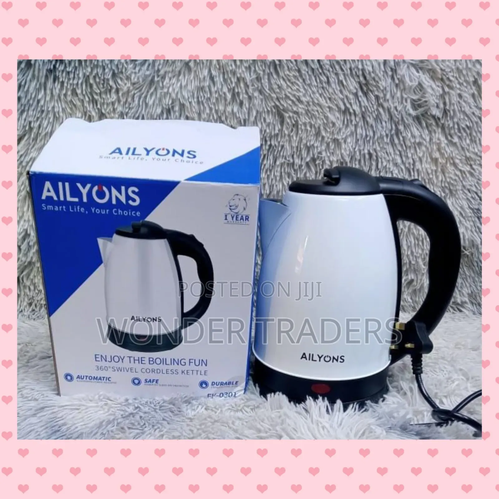Ailyons 2 Litres Water Heater