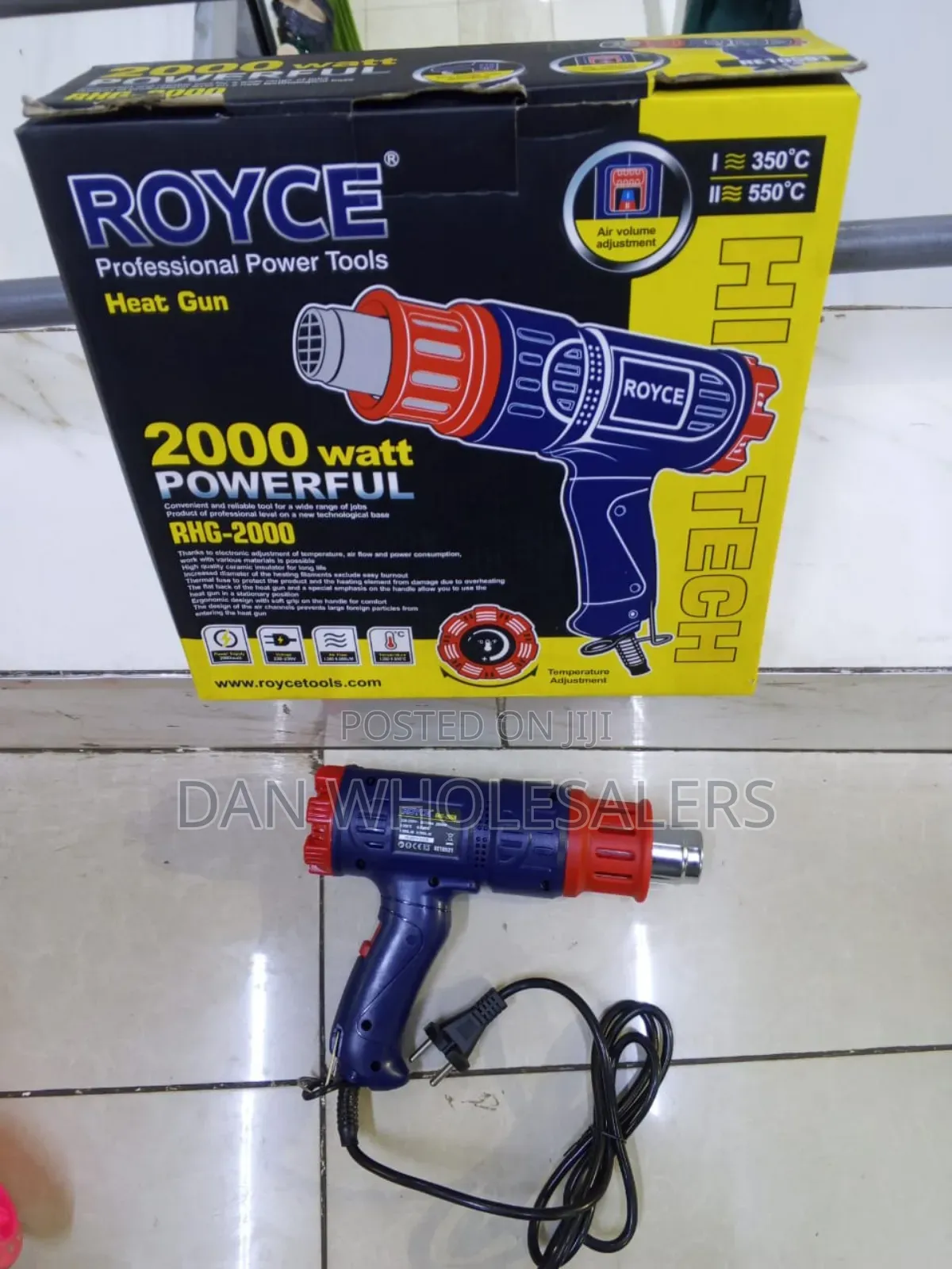 Hot Air Gun Portable 50-600°c Heat Gun