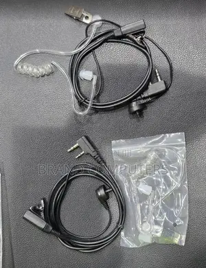 Clear Tube Walkie Talkie Earphones