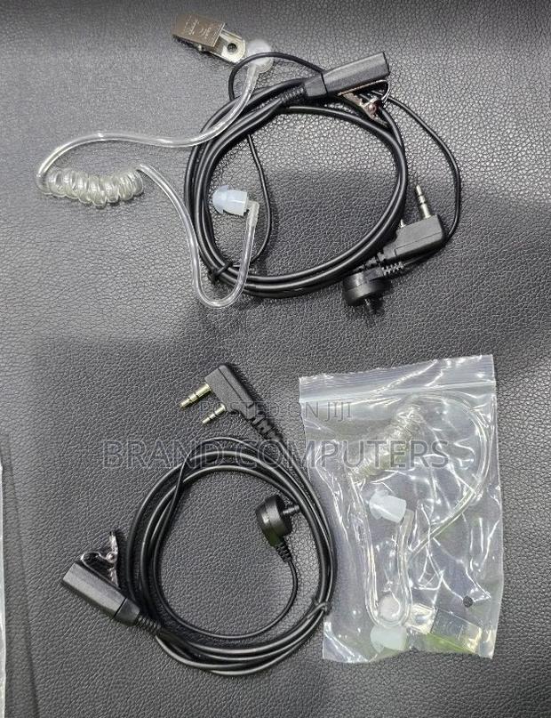 Clear Tube Walkie Talkie Earphones - main view