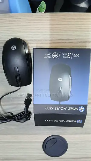 Hp X500 Wired Usb Optical Mouse