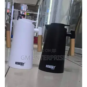 1l Redberry Flask With Bamboo Handle