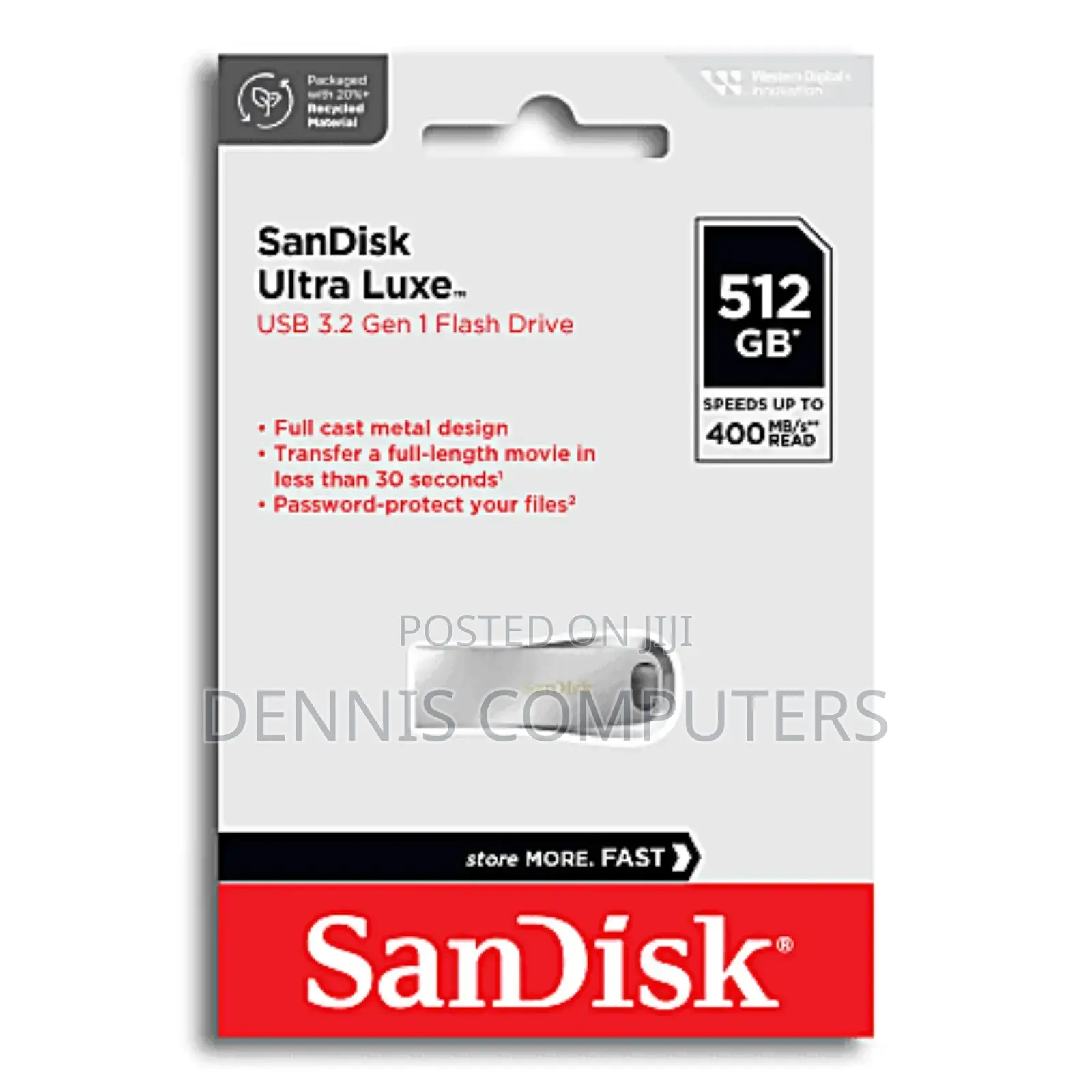 Sandisk Ultra Dual Drive Luxe Usb Type-C 512gb