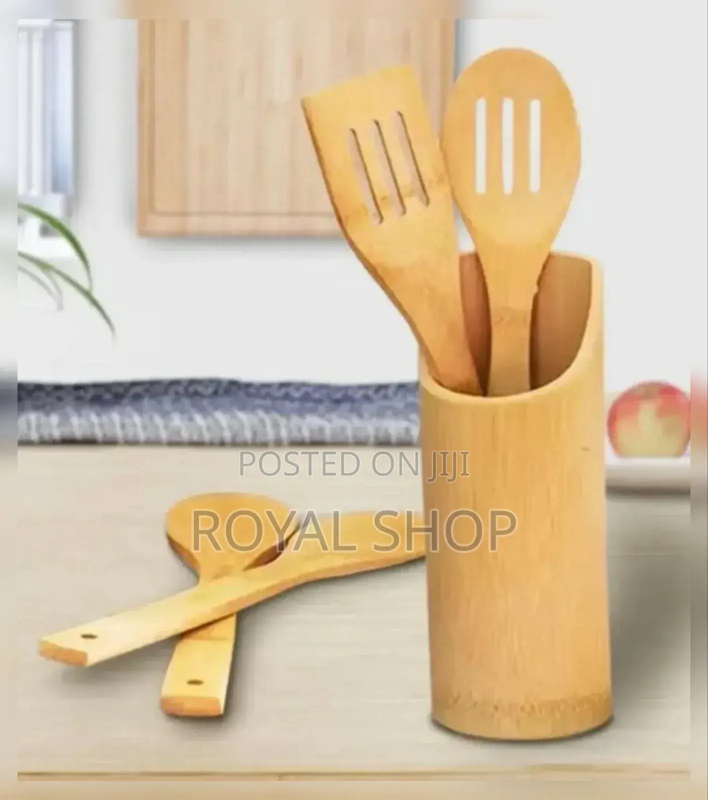 Bamboo Holding Spoon