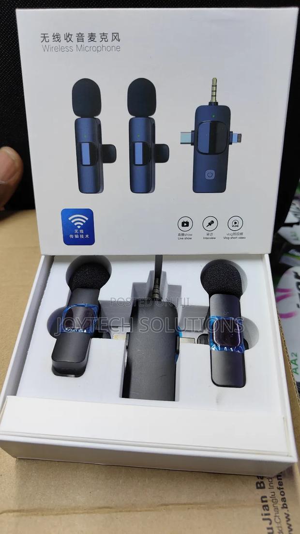 Wireless Microphone Lavalier Mic - main view