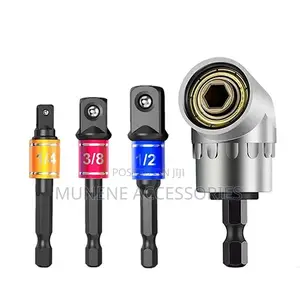 Angle Screwdriver Set Adapter Drill Bit Angle Tool 1/4inch Hex Socket