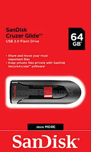 Sandisk Cruzer Glide 3.0 Usb Flash Drive 64gb