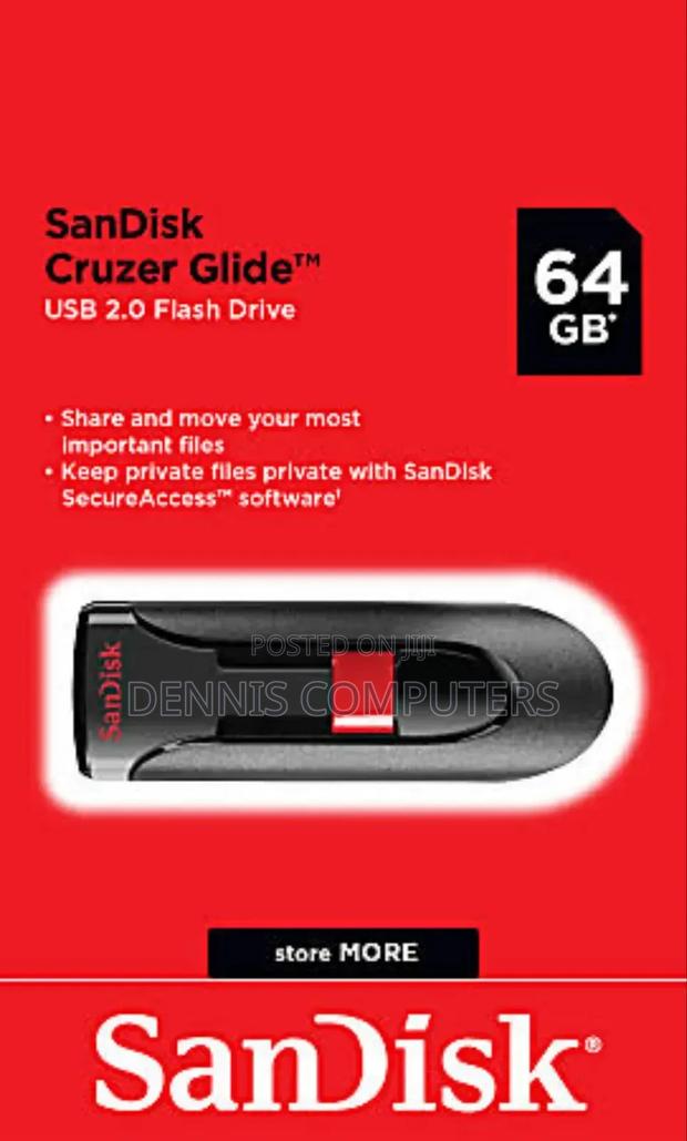 Sandisk Cruzer Glide 3.0 Usb Flash Drive 64gb - thumbnail 2