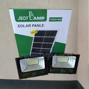 Jsot 300w+300w 2-in-1 Solar Flood Light Super Bright Security Light