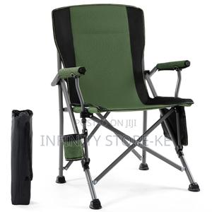 Green Heavy Duty Foldable Outdoor/Camping Chair - thumbnail 2