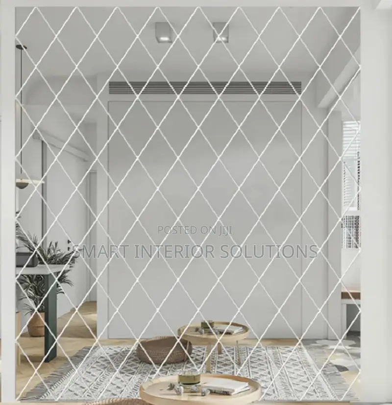 Diamond Acrylic Mirrors for Living Room
