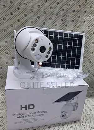 Reliable and Smart Outdoor Surveillance Single Lens Solar Camera Ubox